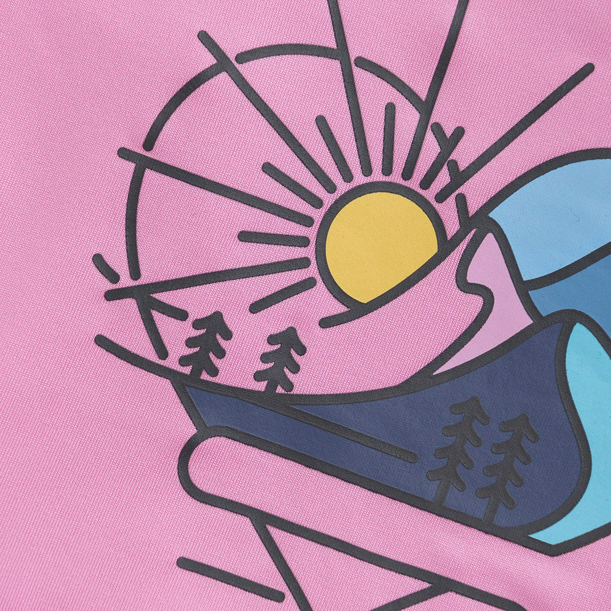 Printed Short Sleeve T-Shirt - Girls|-|T-shirt imprimé à manches courtes - Fille sold by Altitude Sports product image thumbnail 2