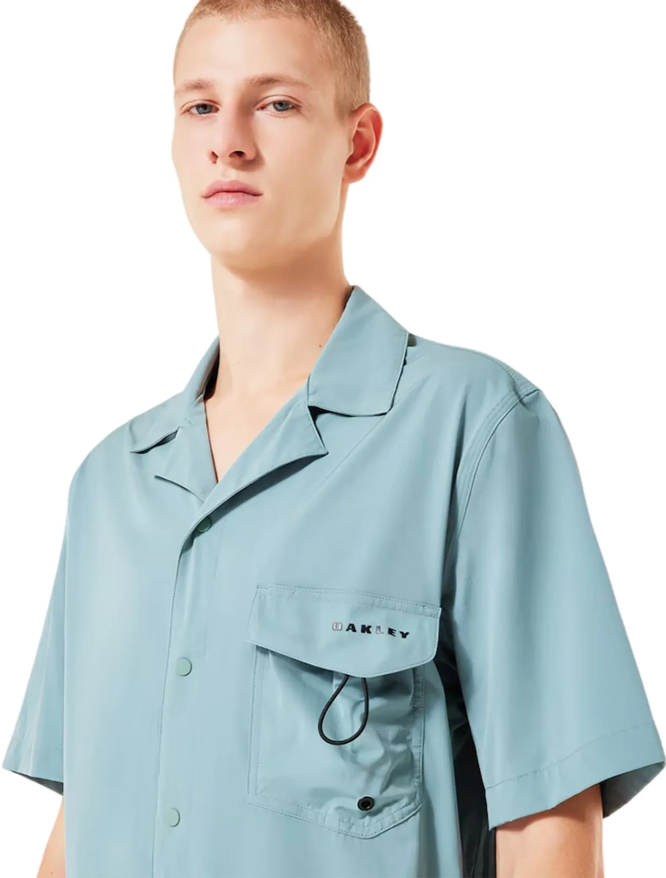 Cuban Collar Short Sleeve Shirt - Men's|-|Chemise à col cubain à manches courtes - Homme sold by Altitude Sports product image thumbnail 3