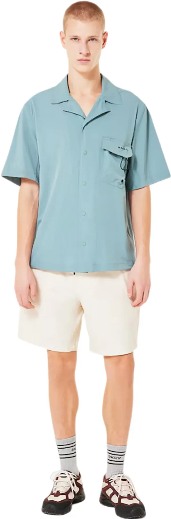 Cuban Collar Short Sleeve Shirt - Men's|-|Chemise à col cubain à manches courtes - Homme sold by Altitude Sports product image thumbnail 4