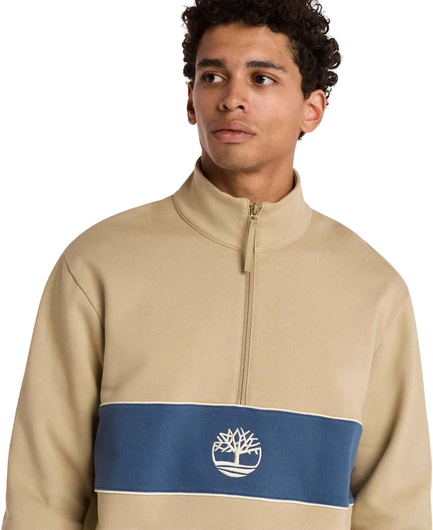 Cut-and-Sew Quarter-Zip Sweatshirt - Men's|-|Chandail en molleton à glissière 1/4 Cut-and-Sew - Homme sold by Altitude Sports product image thumbnail 2