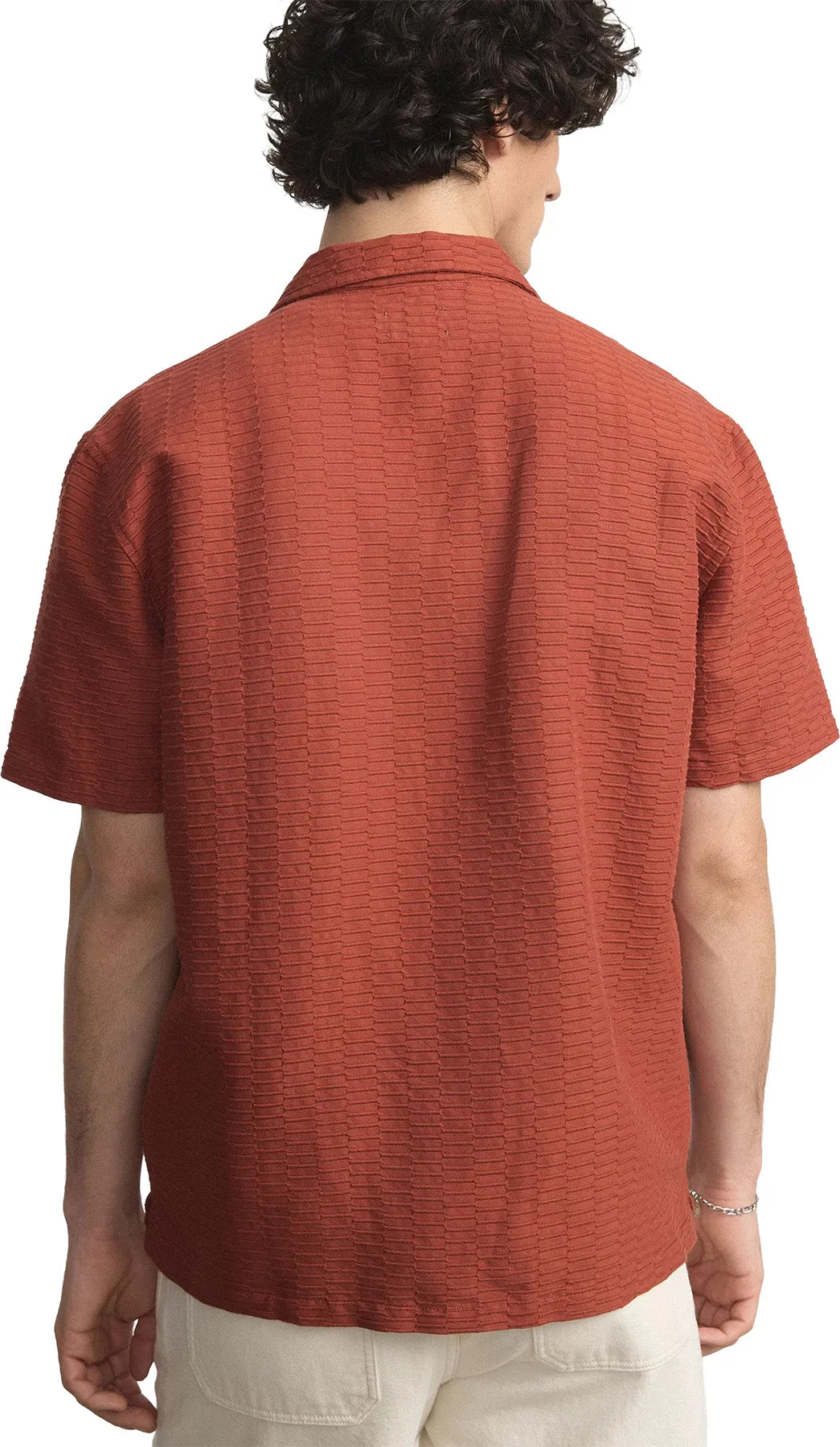 Textured Camp Collar Shirt - Men's|-|Chemise texturée à col cranté - Homme sold by Altitude Sports product image thumbnail 3