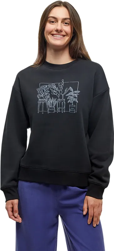 Plant Club Crew Neck Graphic Sweatshirt - Women's|-|Chandail en molleton graphique à col rond Plant Club - Femme made by tentree