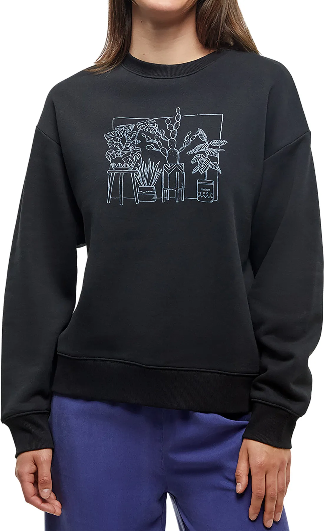 Plant Club Crew Neck Graphic Sweatshirt - Women's|-|Chandail en molleton graphique à col rond Plant Club - Femme sold by Altitude Sports product image thumbnail 2