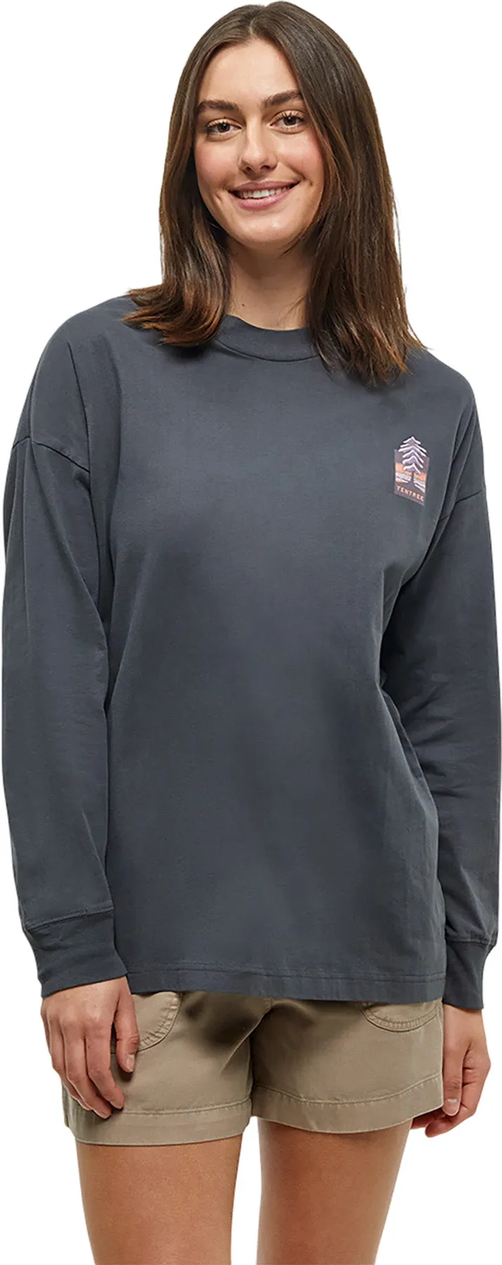 Emerald Edge Oversized Long Sleeve T-Shirt - Women's|-|T-shirt à manches longues surdimensionné Emerald Edge - Femme sold by Altitude Sports product image thumbnail 5