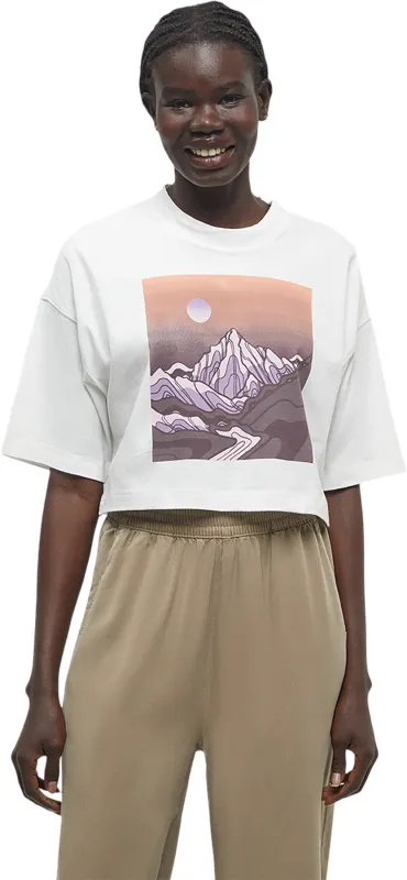 Emerald Edge Oversized Crop T-Shirt - Women's|-|T-shirt écourté surdimensionné Emerald Edge - Femme sold by Altitude Sports