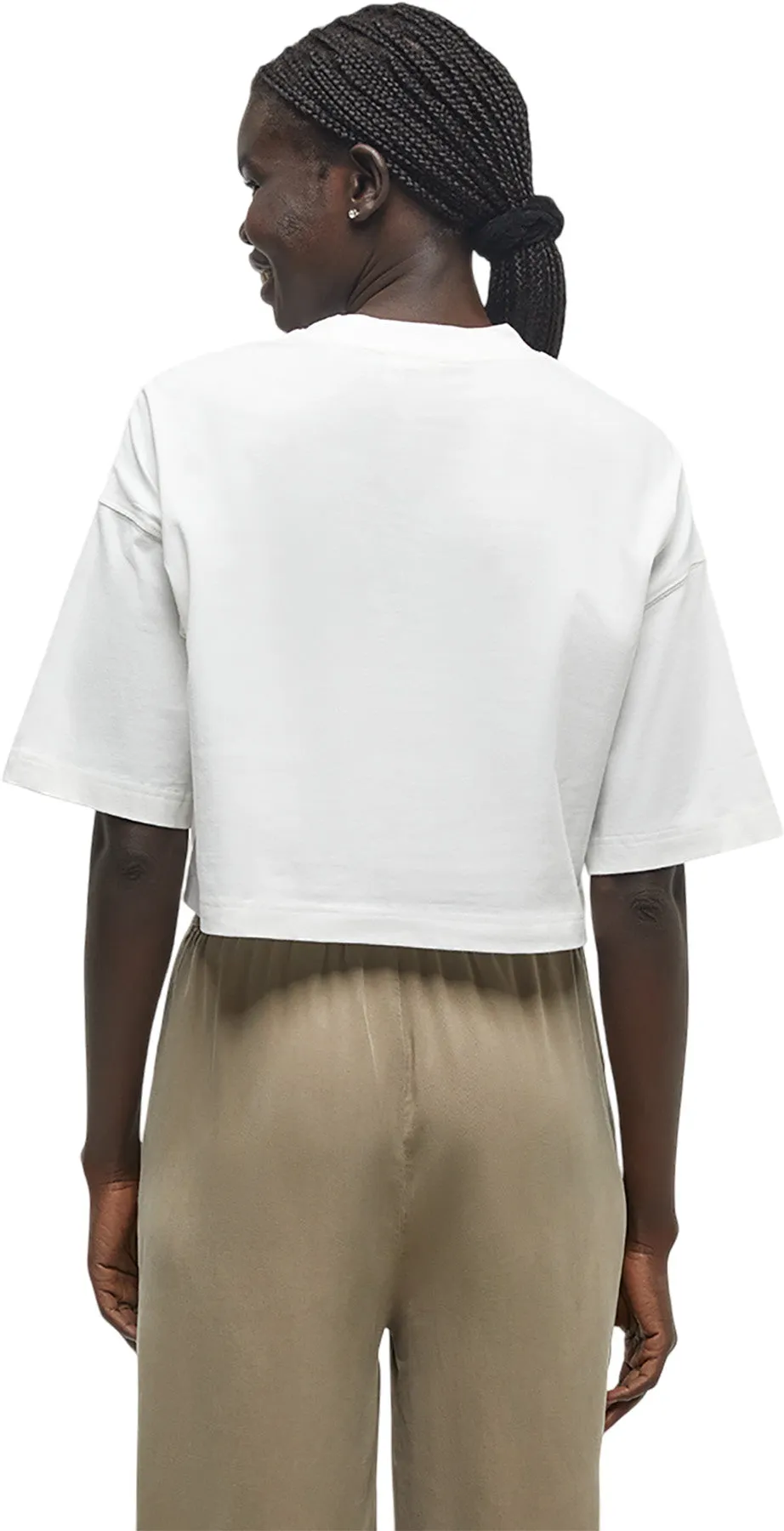 Emerald Edge Oversized Crop T-Shirt - Women's|-|T-shirt écourté surdimensionné Emerald Edge - Femme sold by Altitude Sports product image thumbnail 2