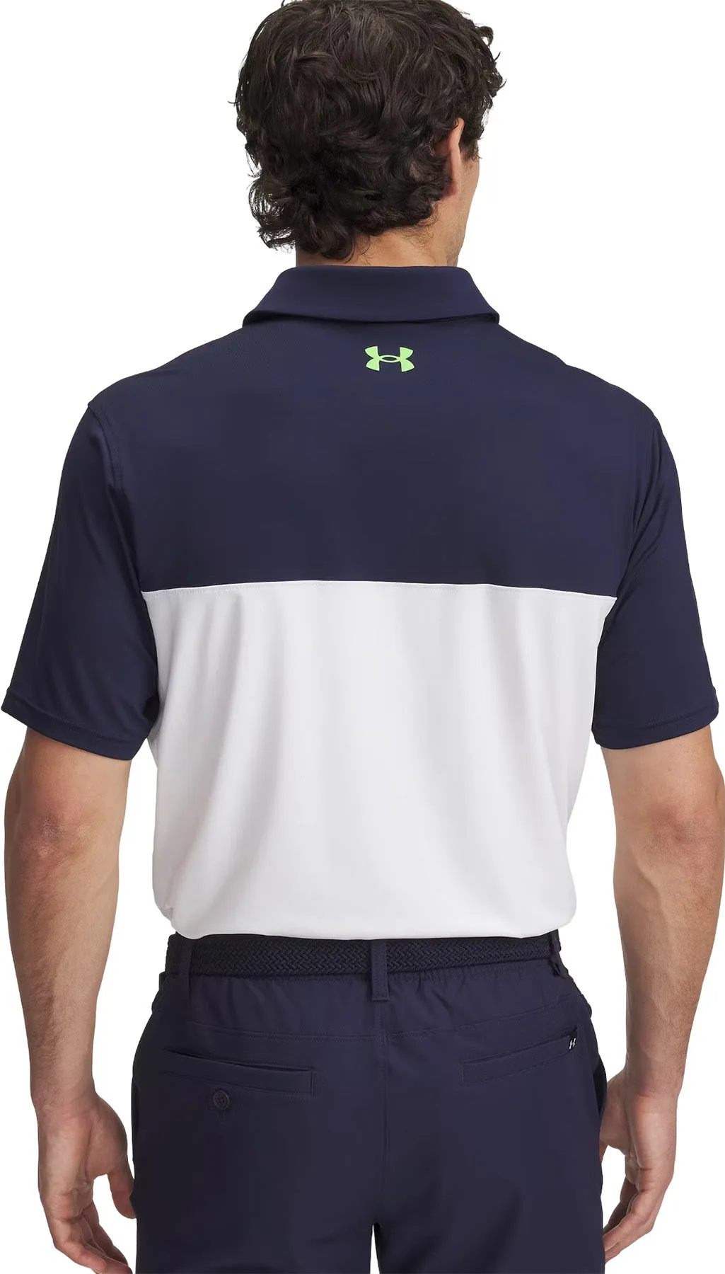 UA T2G Color Block Polo - Men's|-|Polo UA T2G Color Block - Homme sold by Altitude Sports product image thumbnail 4