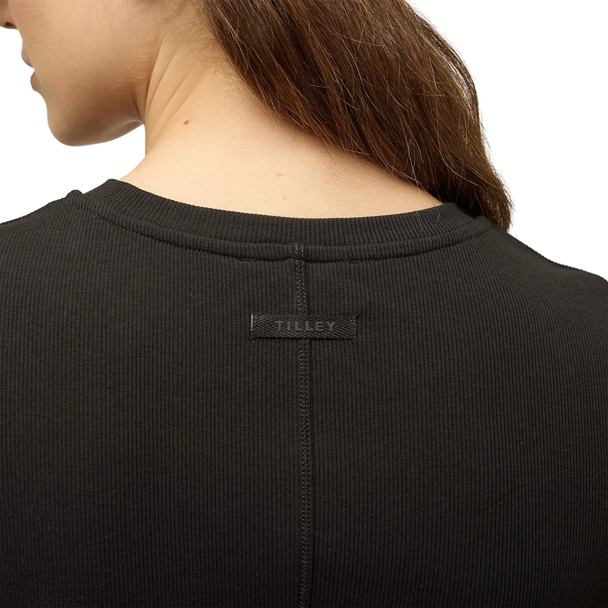 Short Sleeve Rib Tee Dress - Women's|-|Robe t-shirt côtelée à manches courtes - Femme sold by Altitude Sports product image thumbnail 3