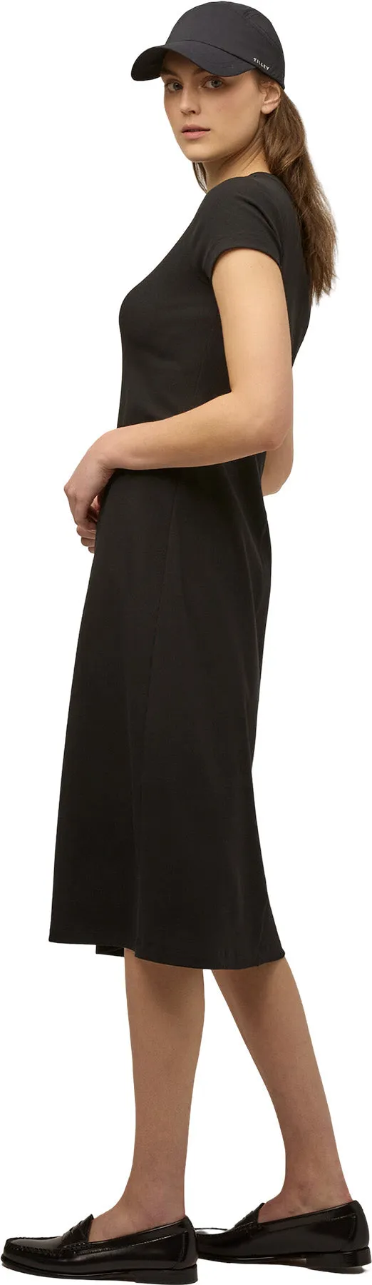 Short Sleeve Rib Tee Dress - Women's|-|Robe t-shirt côtelée à manches courtes - Femme sold by Altitude Sports product image thumbnail 4