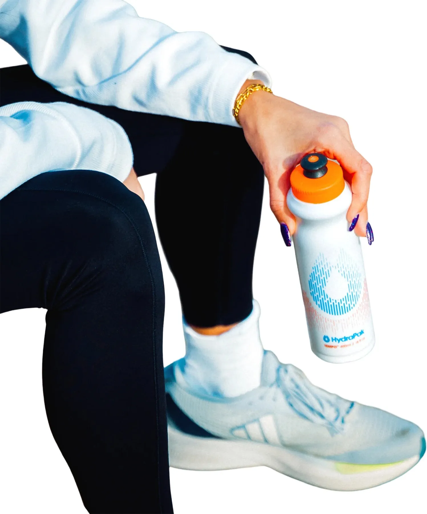 Tempo 3-Pack Running Water Bottle 400ml|-|Bouteille d'eau de course paquet de 3 Tempo 400ml sold by Altitude Sports product image thumbnail 2