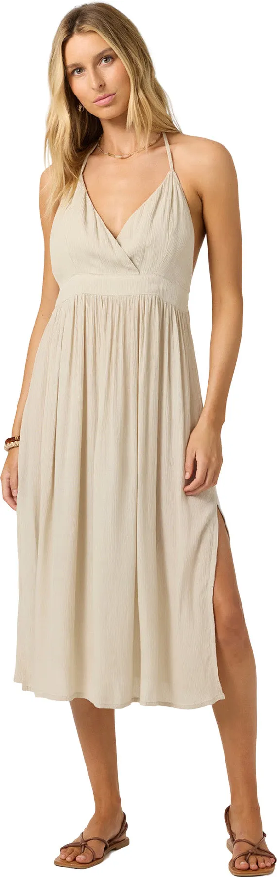 Annalisa Solid Woven Midi Dress - Women's|-|Robe mi-longue tissée unie Annalisa - Femme sold by Altitude Sports product image thumbnail 4