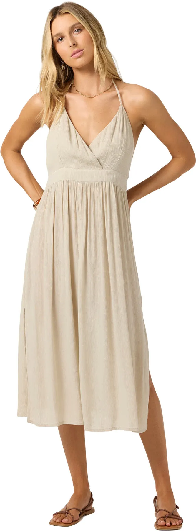 Annalisa Solid Woven Midi Dress - Women's|-|Robe mi-longue tissée unie Annalisa - Femme sold by Altitude Sports product image thumbnail 3