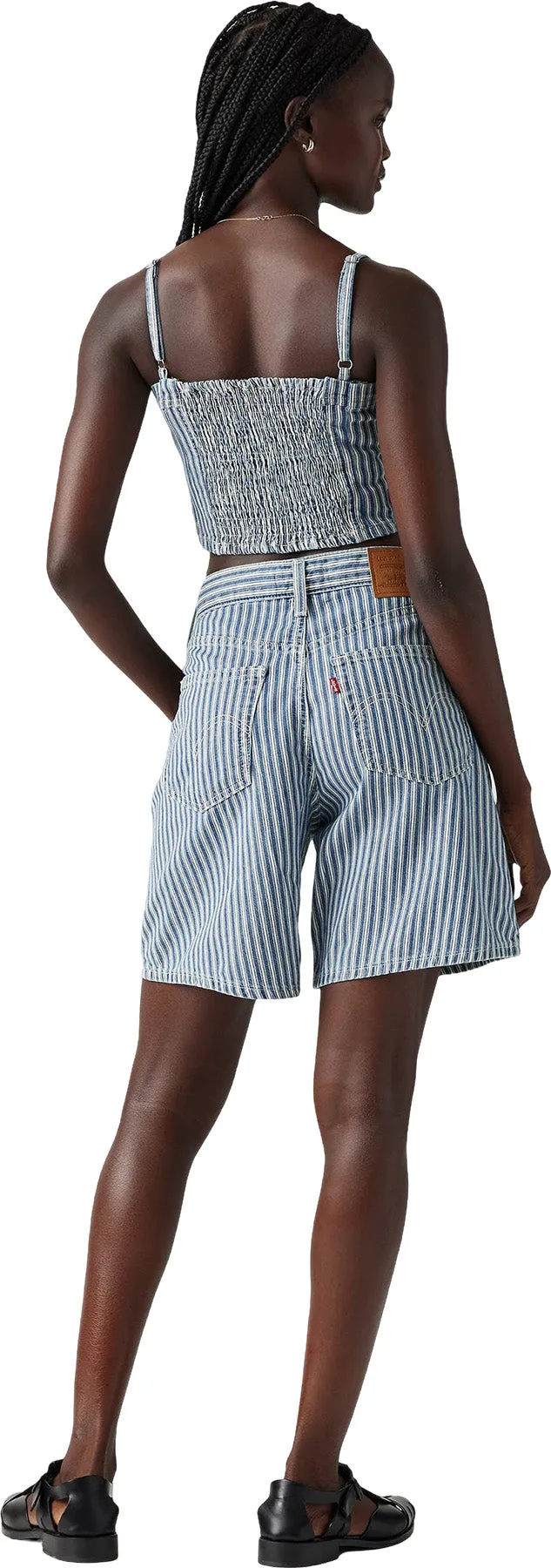 High Rise Baggy Shorts - Women's|-|Short ample taille haute - Femme sold by Altitude Sports product image thumbnail 2