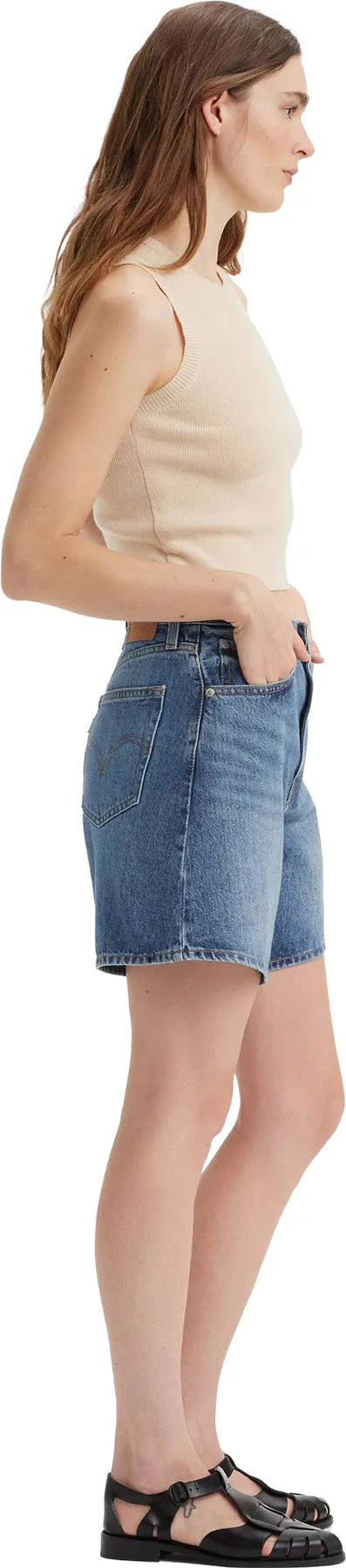 High Rise Baggy Shorts - Women's|-|Short ample taille haute - Femme sold by Altitude Sports product image thumbnail 4