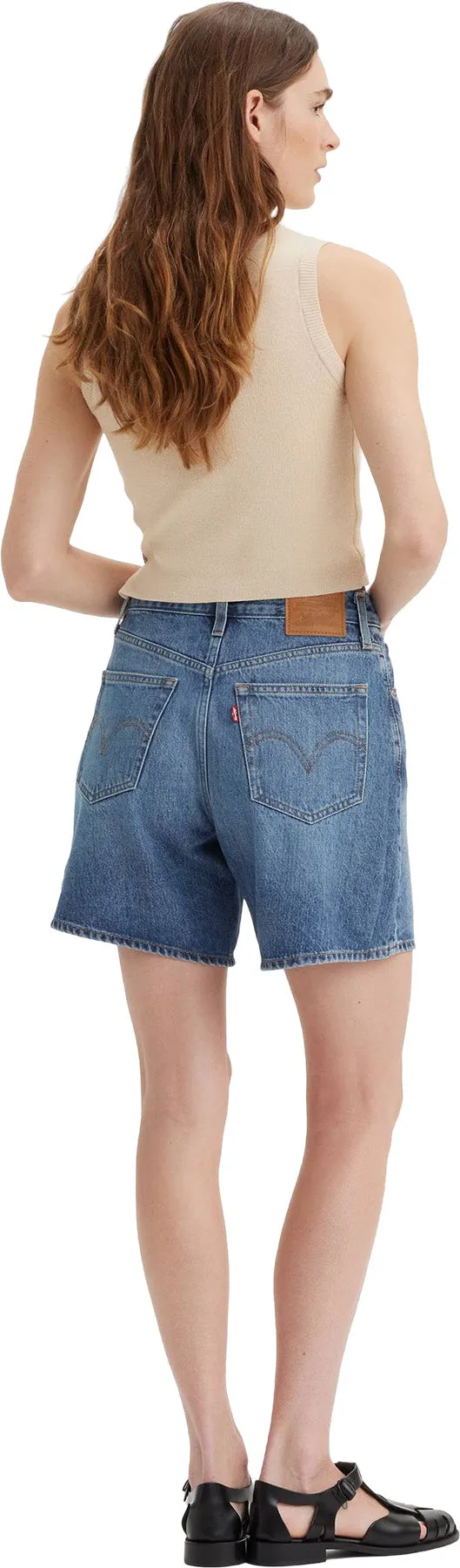 High Rise Baggy Shorts - Women's|-|Short ample taille haute - Femme sold by Altitude Sports product image thumbnail 2