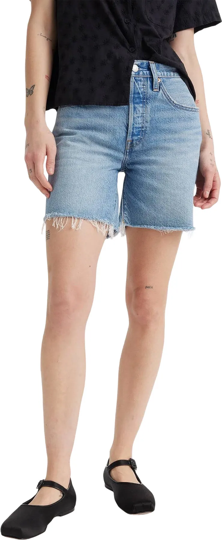 501 Original Fit Mid-Thigh Lightweight Shorts - Women's|-|Short léger mi-cuisse coupe originale 501 - Femme sold by Altitude Sports product image thumbnail 3