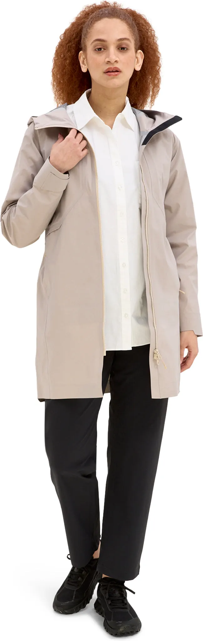 Gracia 3-Layer Waterproof Breathable Long Jacket - Women's|-|Manteau long imperméable à 3 couches Gracia - Femme sold by Altitude Sports product image thumbnail 3