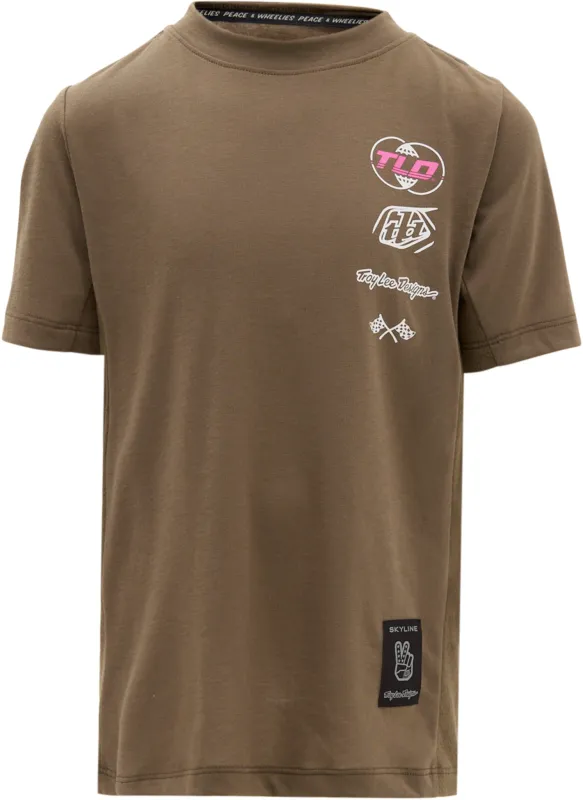 Skyline Ride Short Sleeve T-Shirt - Youth|-|T-shirt à manches courtes Skyline Ride - Jeune sold by Altitude Sports