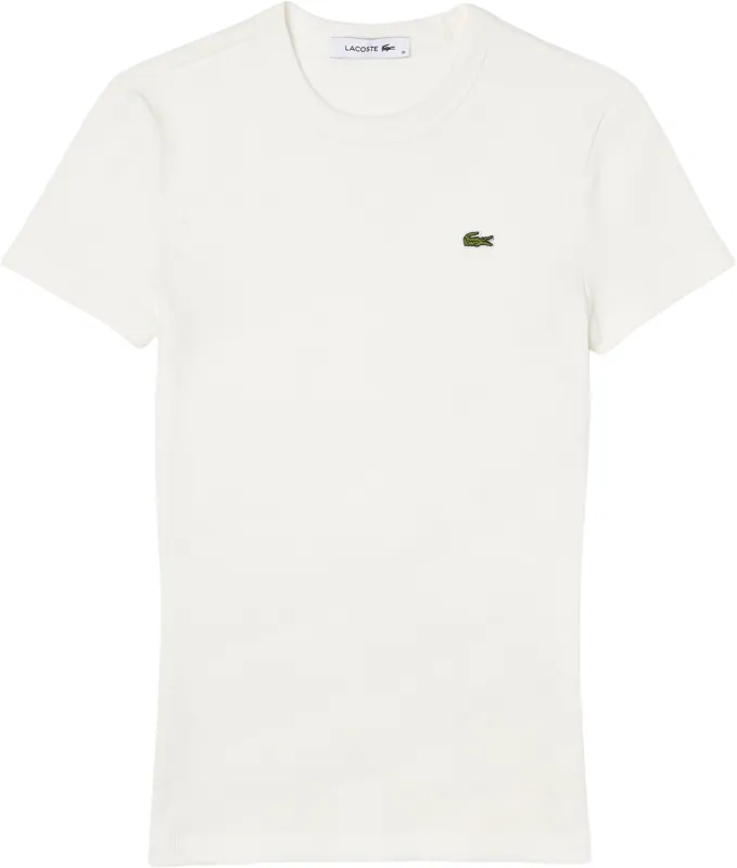 Slim Fit Ribbed Cotton T-Shirt - Women's|-|T-shirt ajusté en coton côtelé - Femme sold by Altitude Sports
