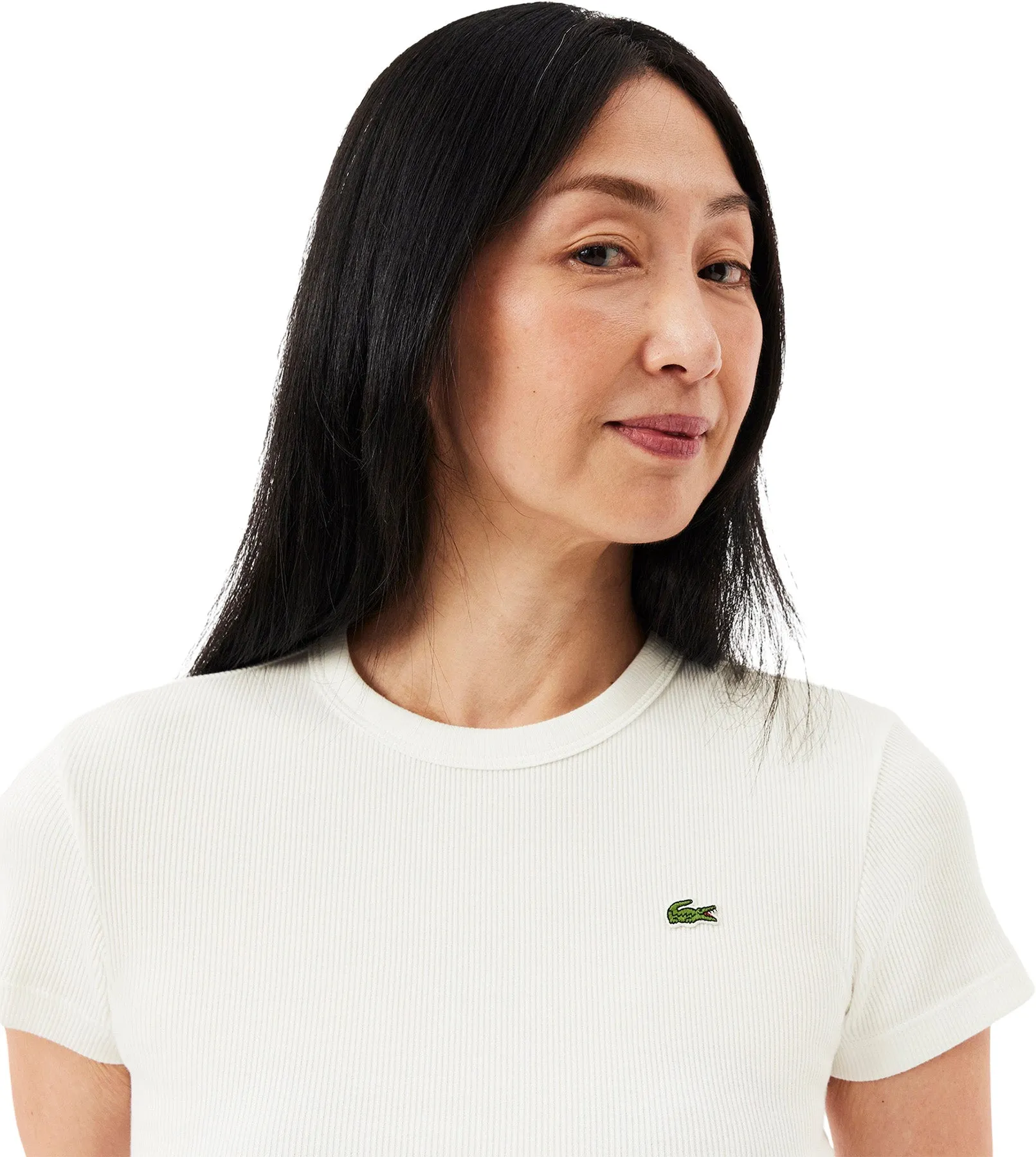 Slim Fit Ribbed Cotton T-Shirt - Women's|-|T-shirt ajusté en coton côtelé - Femme sold by Altitude Sports product image thumbnail 2