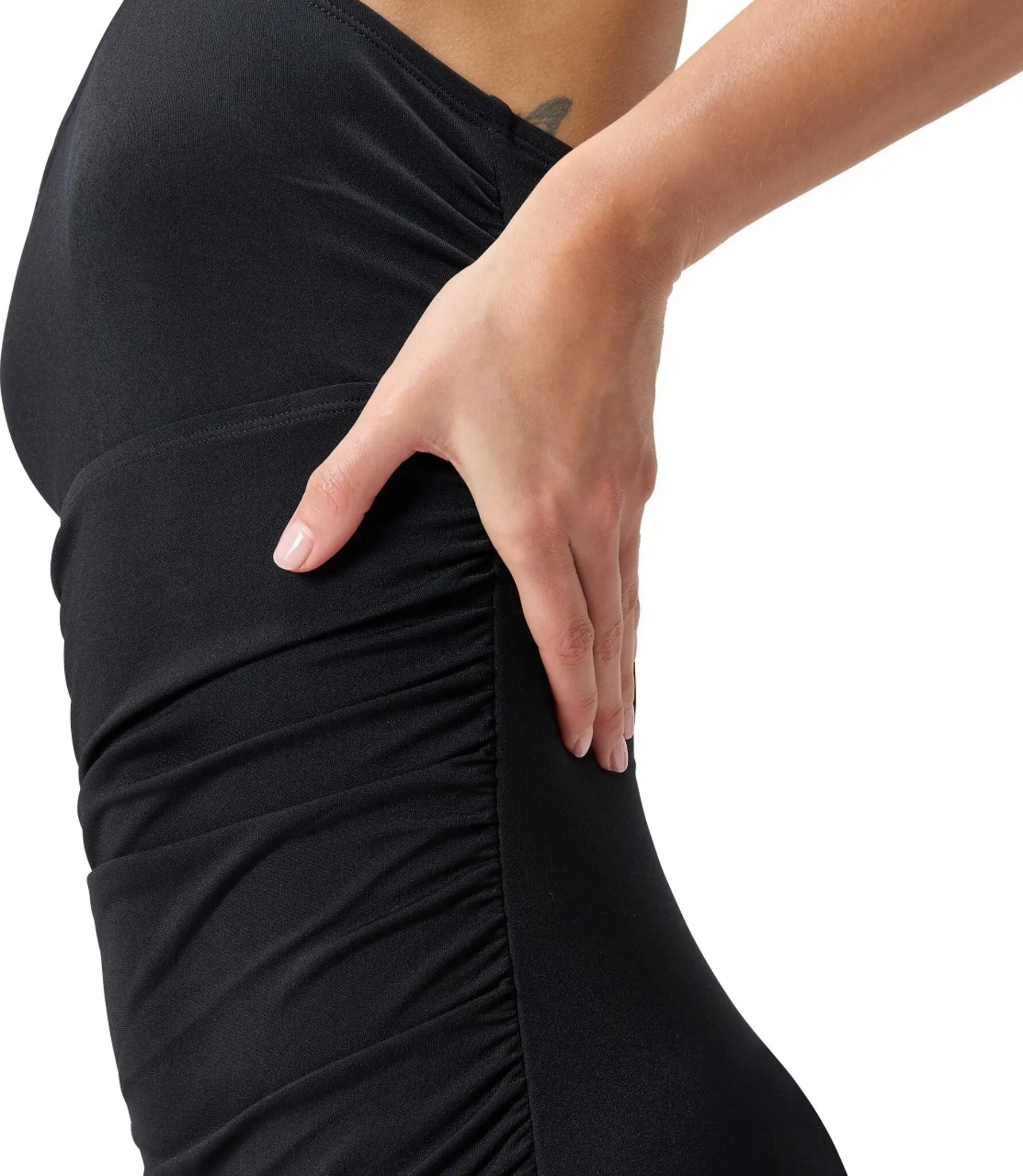 Adjustable Solid Shirred One Piece Swimsuit - Women's|-|Maillot de bain une pièce froncé ajustable uni - Femme sold by Altitude Sports product image thumbnail 3