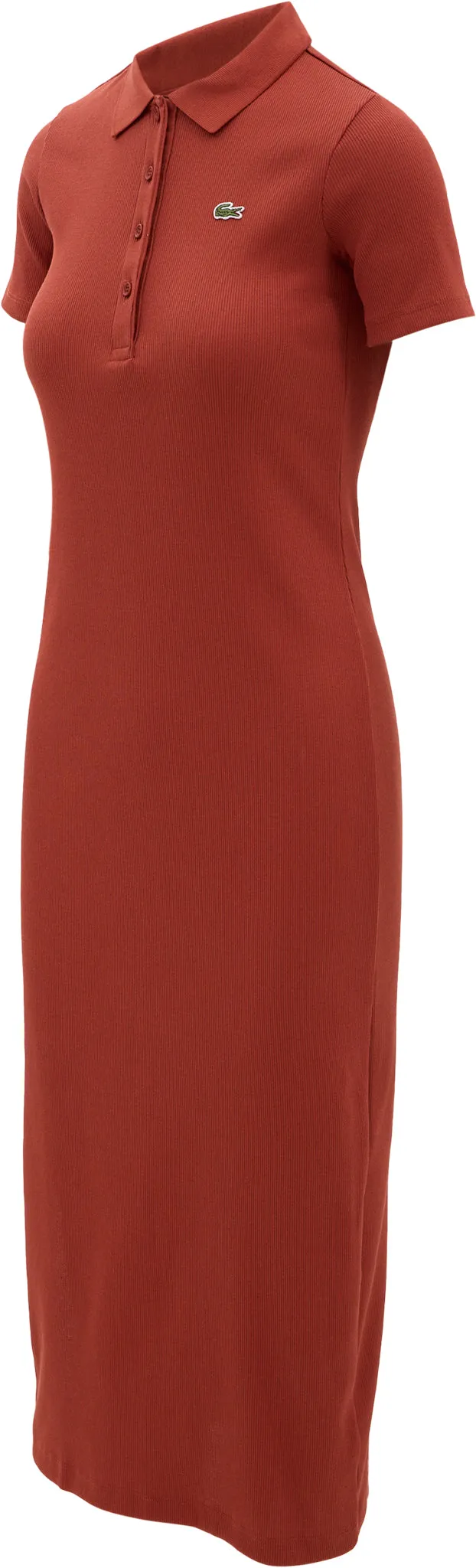 Long Ribbed Cotton Polo Dress - Women's|-|Robe polo en coton côtelé longue - Femme sold by Altitude Sports product image thumbnail 3