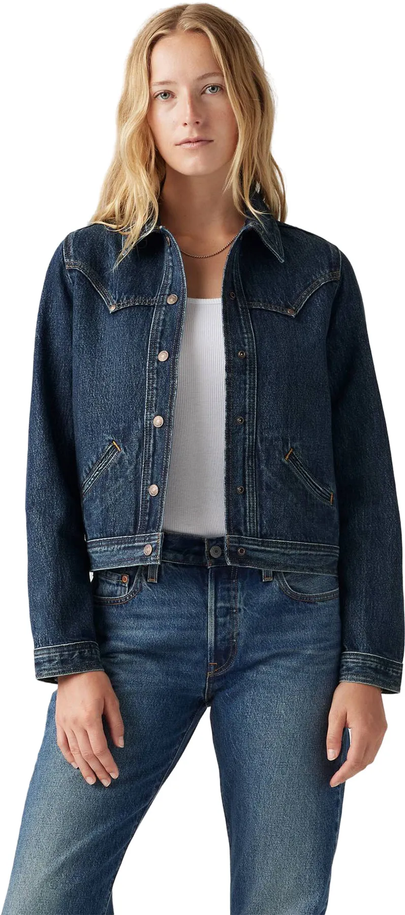 Original Trucker Riveted Jacket - Women’s|-|Manteau à rivets Original Trucker - Femme sold by Altitude Sports product image thumbnail 3