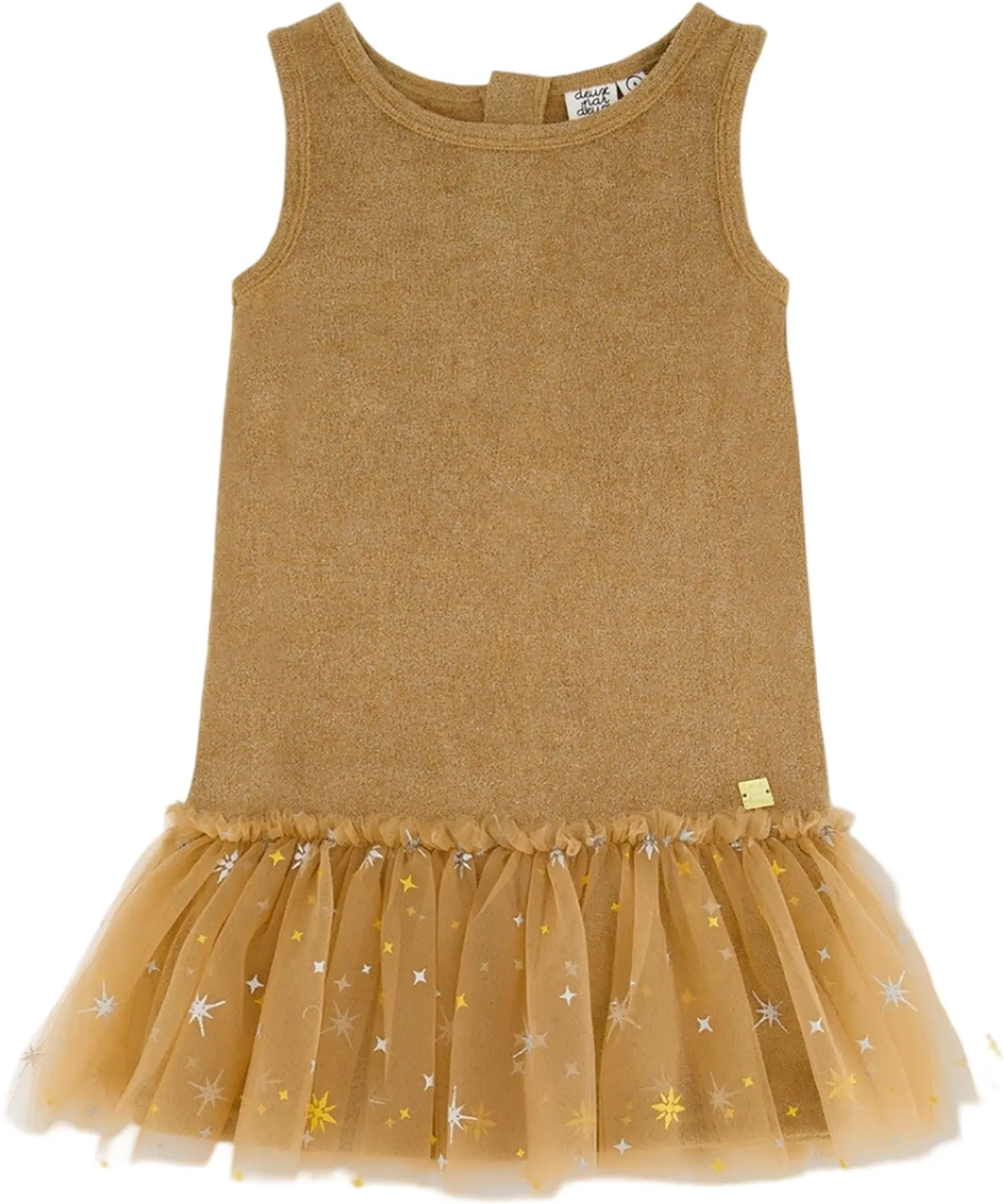 Bi-Material Sleeveless Dress with Frill - Little Girl|-|Robe bi-matière sans manches avec volants - Petite fille sold by Altitude Sports
