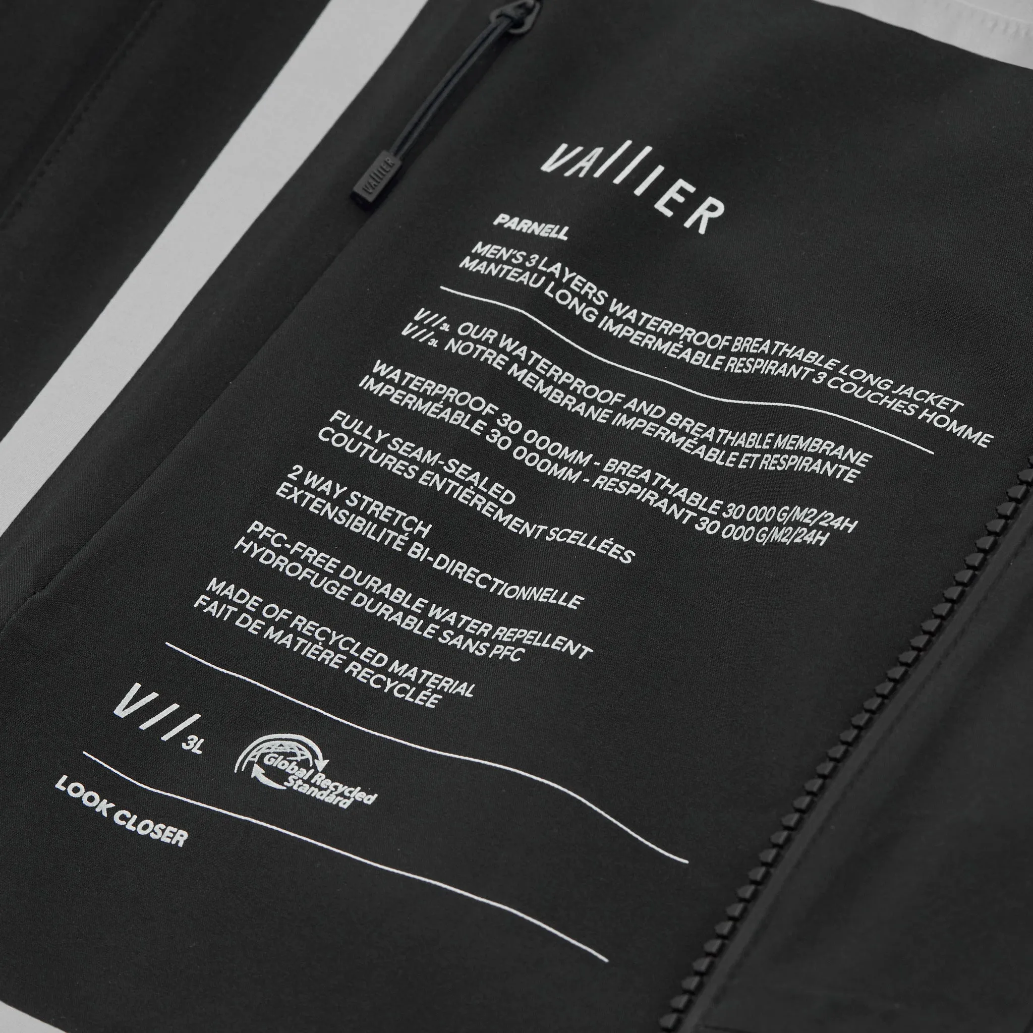 Parnell 3-Layer Waterproof Breathable Long Jacket - Men's|-|Manteau long imperméable à trois couches Parnell - Homme sold by Altitude Sports product image thumbnail 3