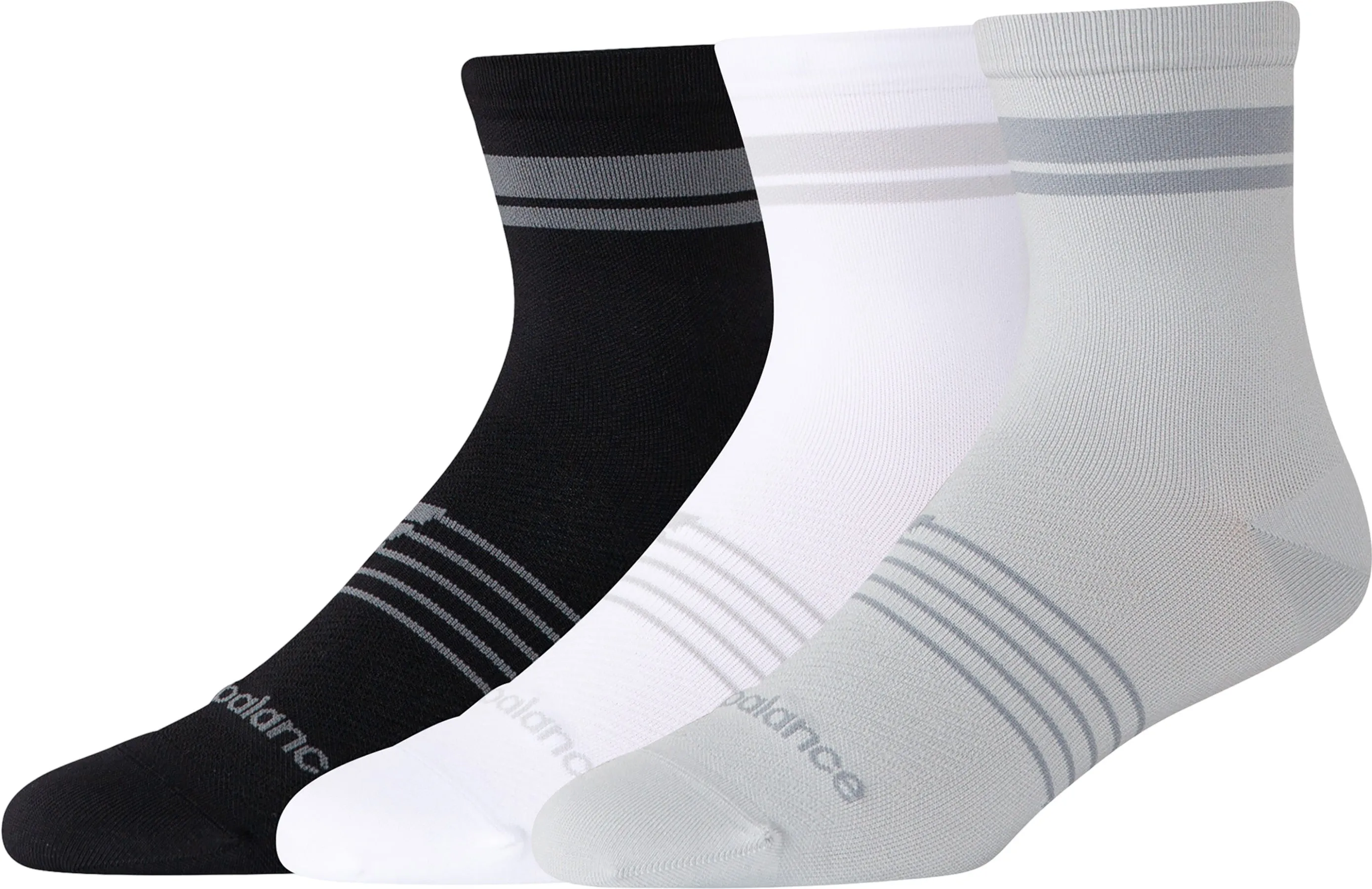 Pro Running 3 Pack Quarter Socks - Unisex|-|Chaussettes paquet de 3 hauteur quart Pro Running - Unisexe sold by Altitude Sports product image thumbnail 2