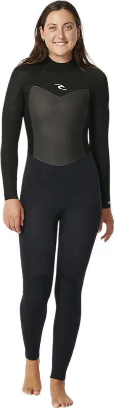Omega 4/3 Back Zip Wetsuit - Women's|-|Combinaison isothermique glissière dorsale Omega 4/3 - Femme sold by Altitude Sports
