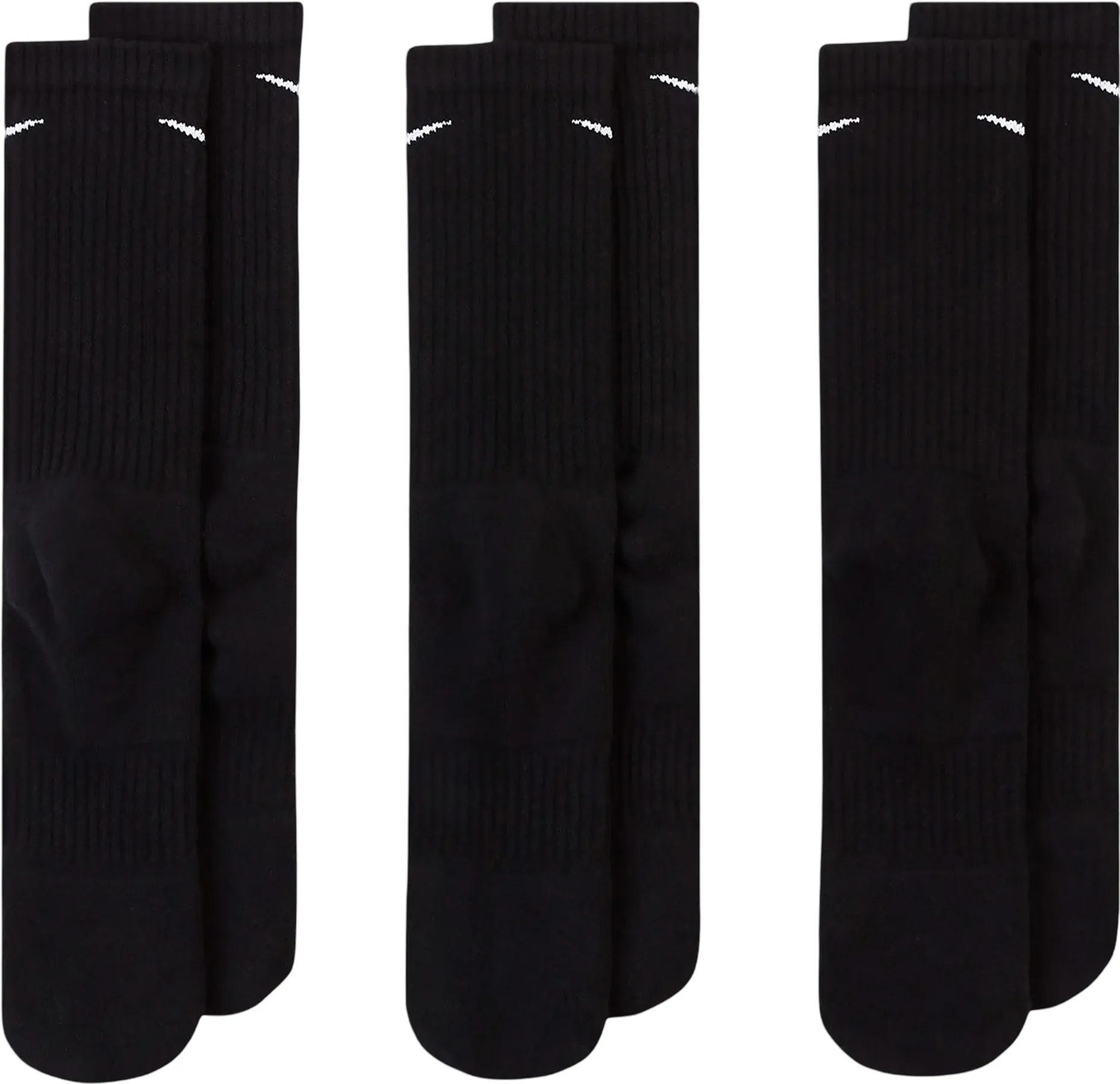 Everyday 3 Pairs Cushioned Training Crew Socks|-|Chaussettes mi-mollet d'entraînement à coussinets 3 Paires Everyday sold by Altitude Sports product image thumbnail 2