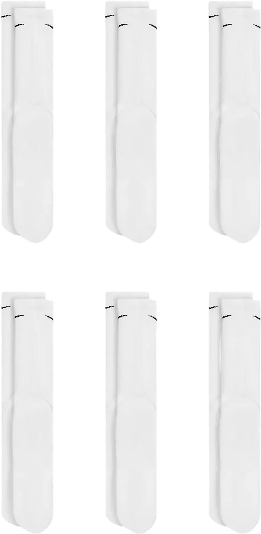 Everyday Plus 6 Pairs Cushioned Training Crew Socks|-|Chaussettes mi-mollet d'entraînement à coussinets paquet de 6 Everyday Plus sold by Altitude Sports product image thumbnail 2