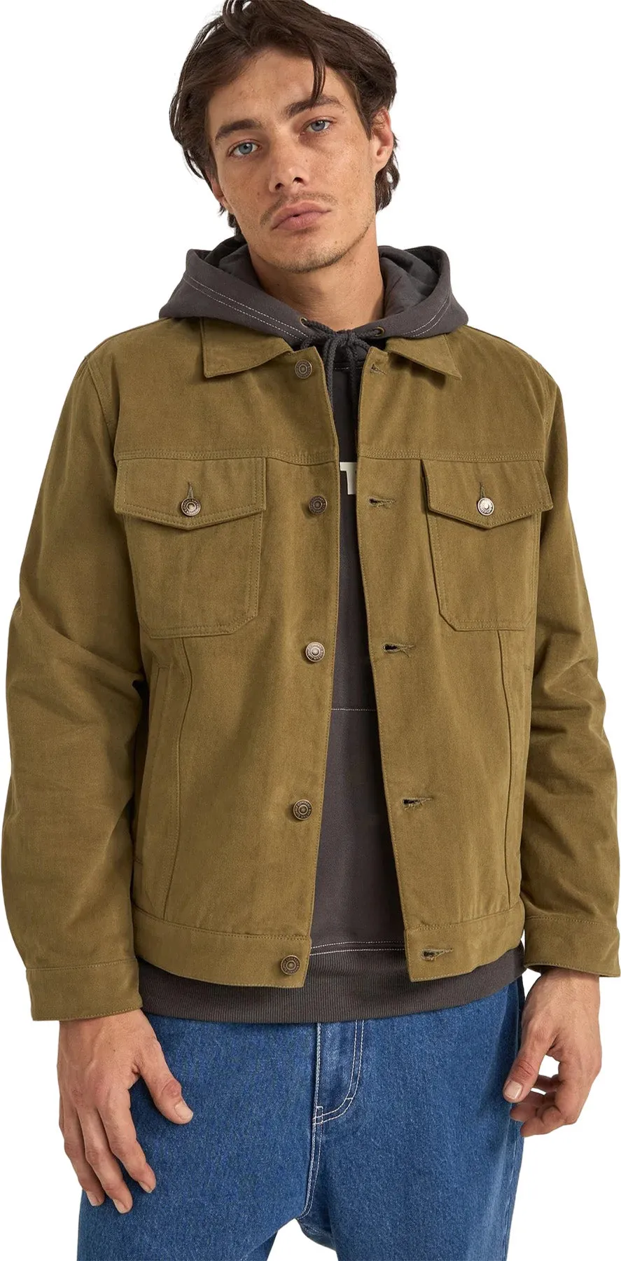 Brushed Twill Trucker Jacket - Men's|-|Manteau de camionneur en sergé brossé - Homme sold by Altitude Sports product image thumbnail 3