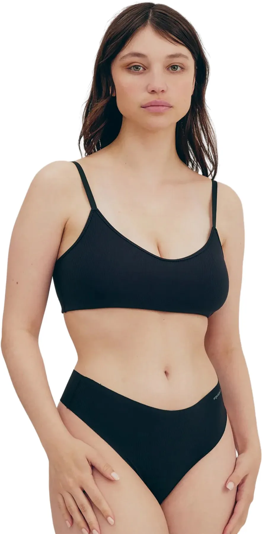 Naked Rib Thong - Women's|-|Culotte tanga en tissu côtelé Naked - Femme sold by Altitude Sports product image thumbnail 3