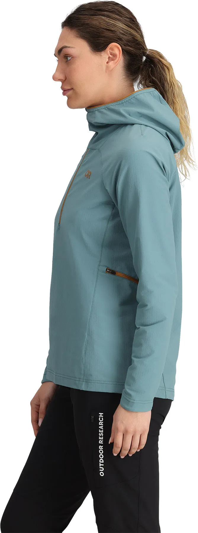 Freewheel Half Zip Hoodie - Women's|-|Chandail à capuchon à demi glissière Freewheel - Femme sold by Altitude Sports product image thumbnail 4