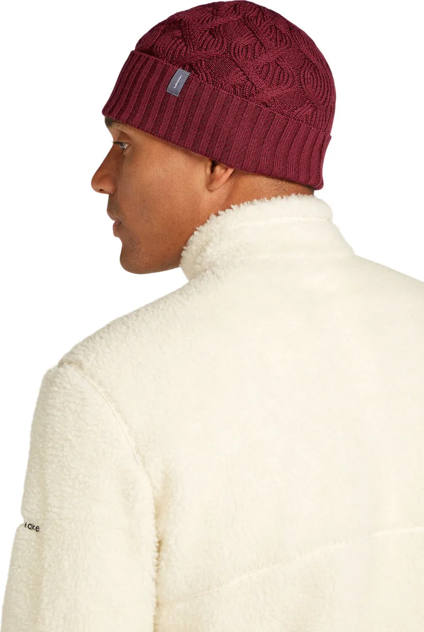 Merino Cable Knit Beanie - Unisex |-|Tuque en tricot torsadée en mérinos - Unisexe sold by Altitude Sports product image thumbnail 5