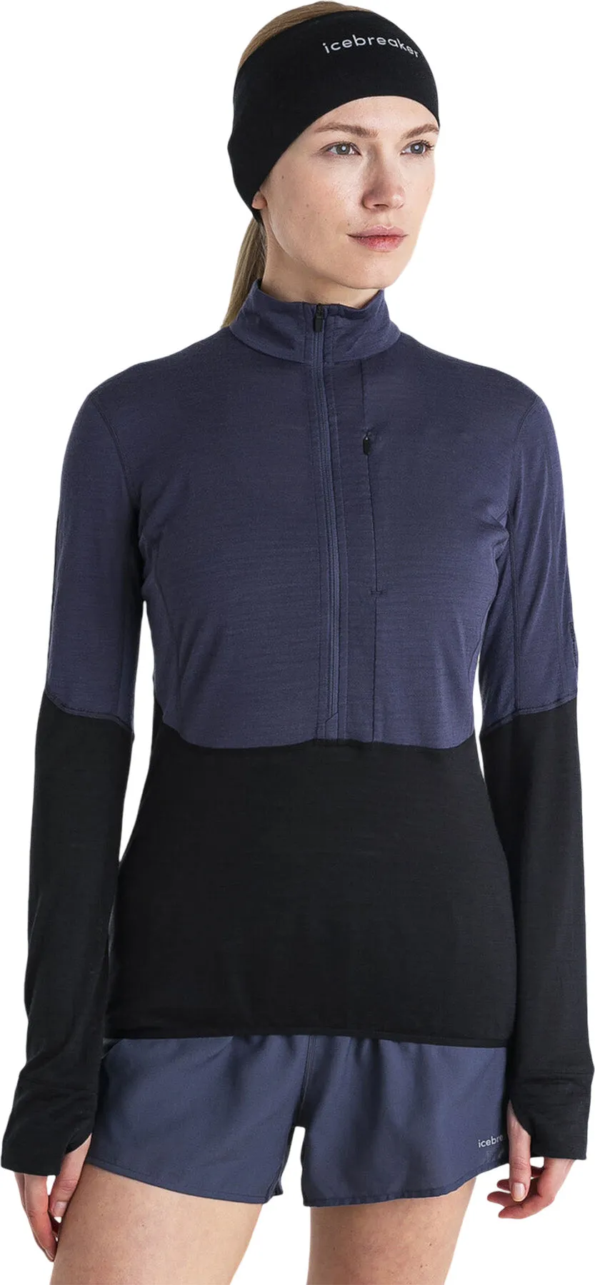 200 Realfleece Descender Merino Blend Long Sleeve Half Zip Jacket - Women's|-|Manteau à manches longues et demi-glissière en mélange de mérinos 200 RealFleece Descender - Femme sold by Altitude Sports