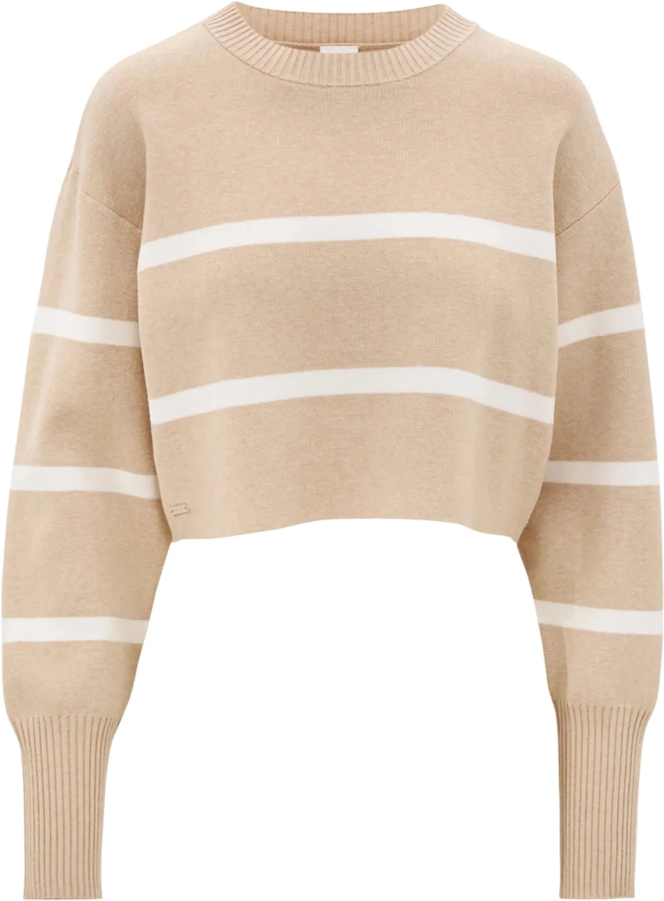Olly Cropped Striped Sweater - Women's|-|Chandail rayé écourté Olly - Femme sold by Altitude Sports