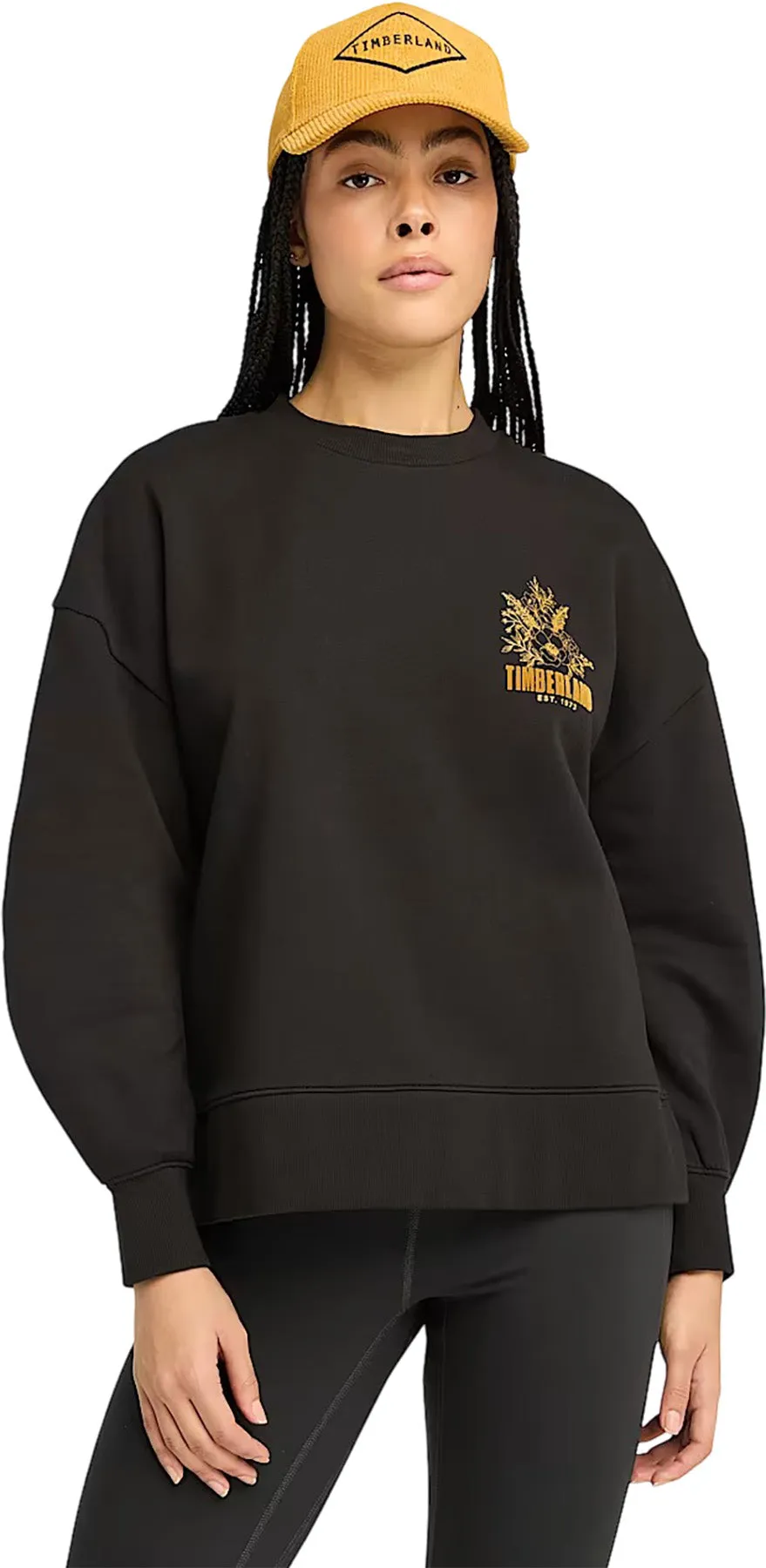 Brushed Chest Graphic Crew Sweatshirt - Women's|-|Chandail Brushed Chest Graphic Crew - Femme sold by Altitude Sports product image thumbnail 3