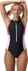 Colorblock Zip One Piece Swimsuit - Women's|-|Maillot de bain une pièce zippé à couleurs contrastantes - Femme sold by Altitude Sports