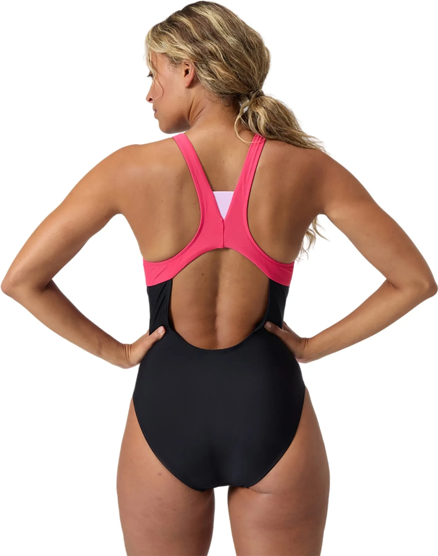 Colorblock Zip One Piece Swimsuit - Women's|-|Maillot de bain une pièce zippé à couleurs contrastantes - Femme sold by Altitude Sports product image thumbnail 3