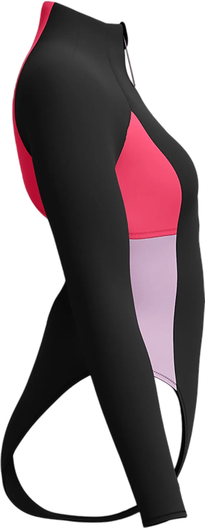 Colourblock Long Sleeve Zip Swimsuit - Women's|-|Maillot de bain zippé à manches longues couleurs contrastantes - Femme sold by Altitude Sports product image thumbnail 4