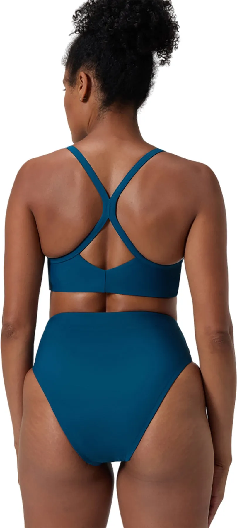 Solid High Waisted Bikini Bottom - Women's|-|Bas de bikini taille haute uni - Femme sold by Altitude Sports product image thumbnail 5