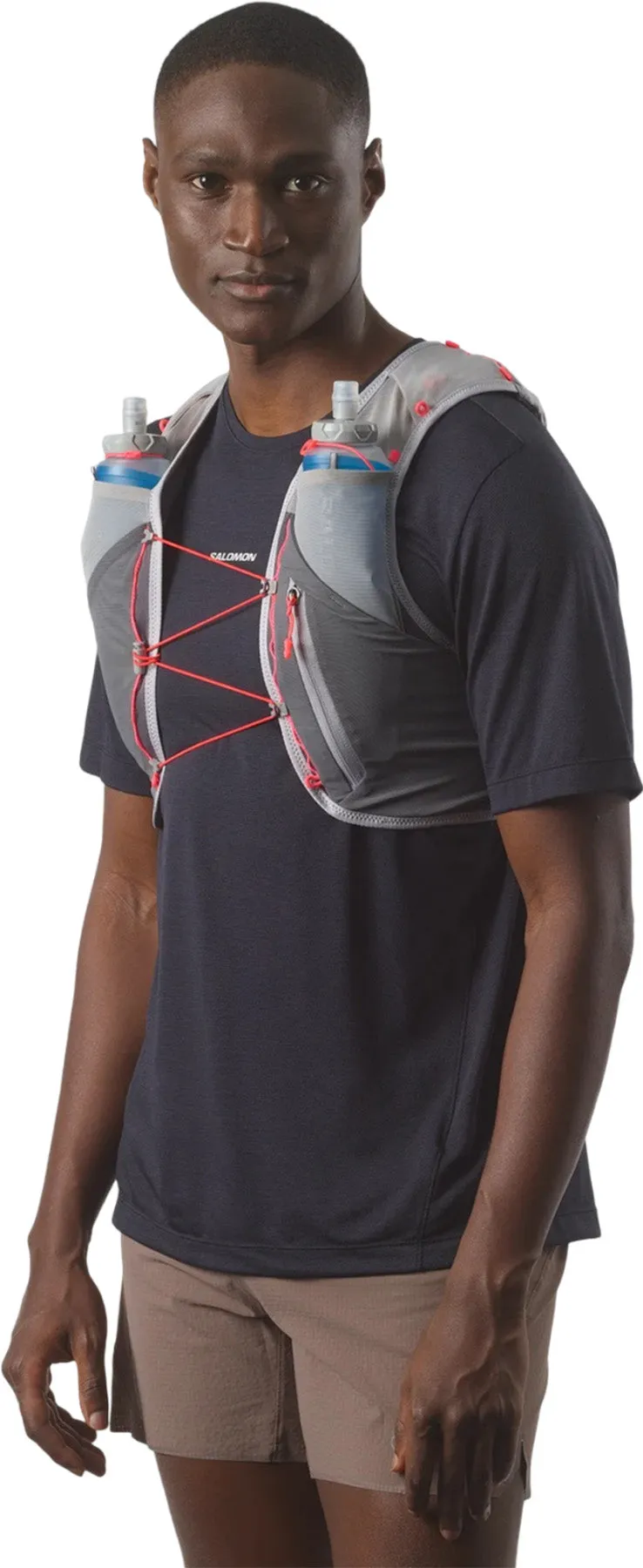 ADV Skin Running Vest with Flasks 5L|-|Veste d'hydratation de course avec flasques ADV Skin 5L sold by Altitude Sports product image thumbnail 4