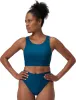 Solid Highneck Mesh Bikini Top - Women's|-|Haut de bikini Solid à col haut avec mesh - Femme sold by Altitude Sports