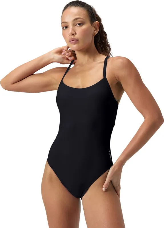Solid Racerback One Piece Swimsuit - Women's |-|Maillot de bain une pièce dos nageur uni - Femme sold by Altitude Sports