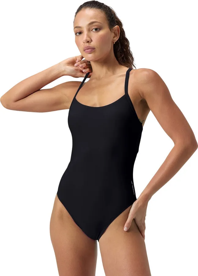 Solid Racerback One Piece Swimsuit - Women's |-|Maillot de bain une pièce dos nageur uni - Femme sold by Altitude Sports