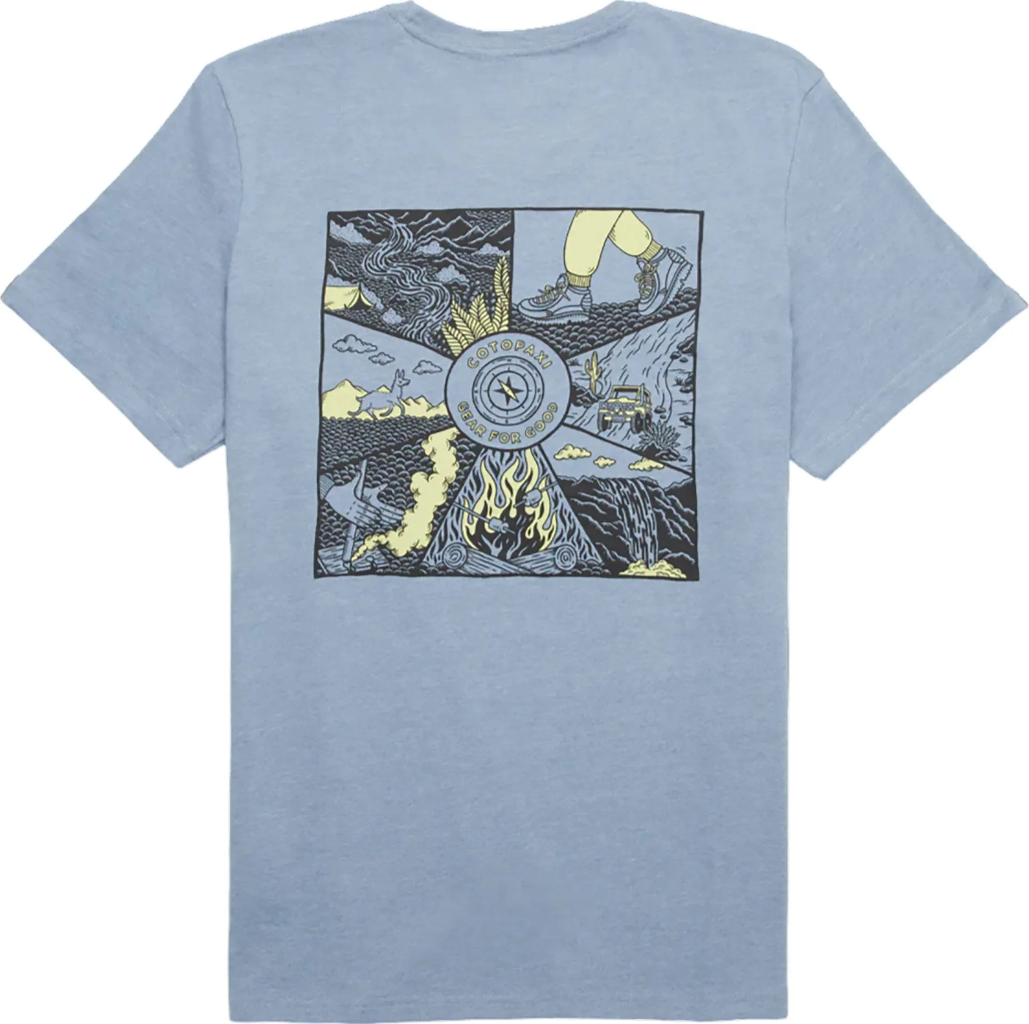 Slice of Adventure Organic T-Shirt - Men's|-|T-shirt biologique Slice of Adventure - Homme sold by Altitude Sports product image thumbnail 2