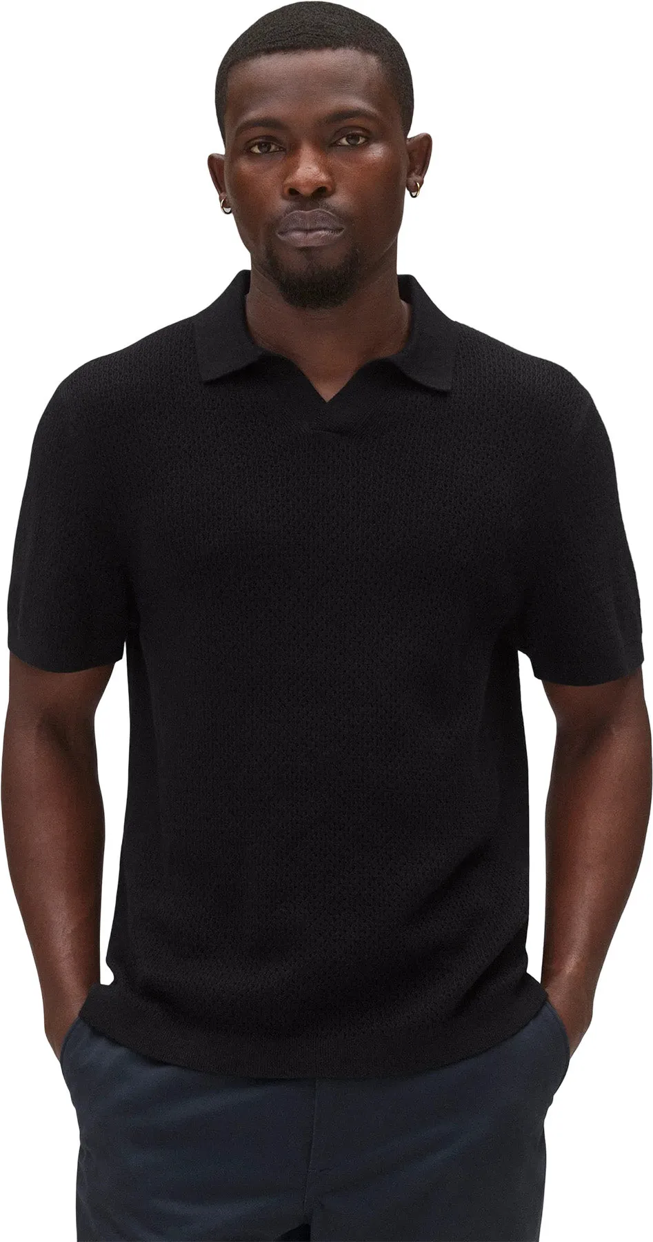 Cotton Linen Victor Polo - Men's|-|Polo en coton et lin Victor - Homme sold by Altitude Sports product image thumbnail 3